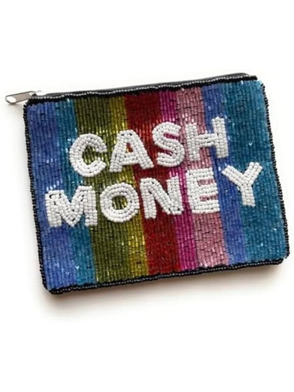 Beaded Coin Pouch Purse, Cute Small Wallet for Her, Perfect Birthday Gift Bag